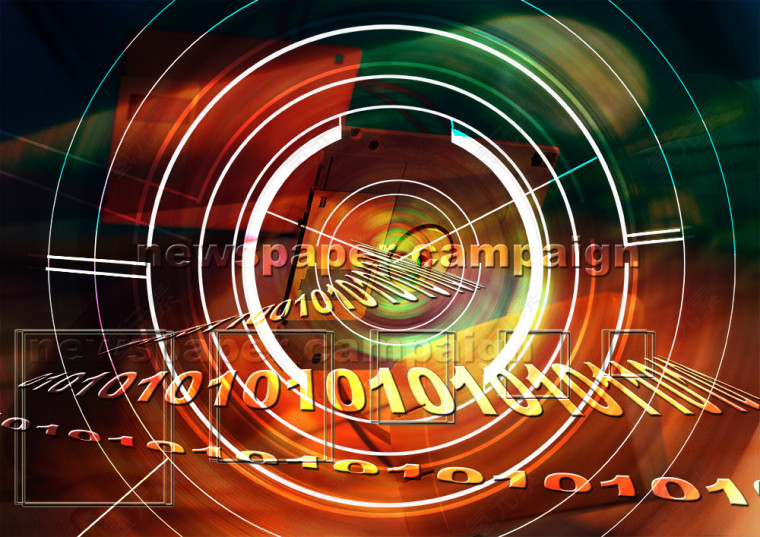 时尚科技未来感的炫彩背景图