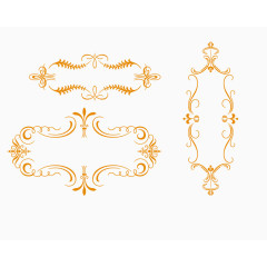 欧式条边框图片