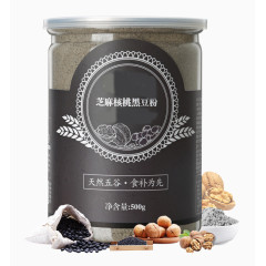 芝麻核桃黑豆粉