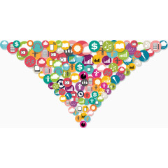 矢量大量app图标