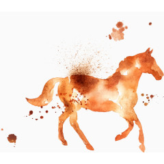 咖啡水渍污渍设计矢量素材