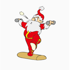 圣诞老人素材矢量