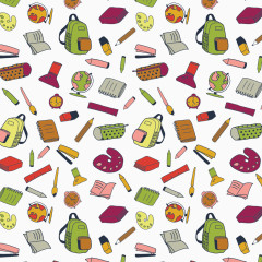 卡通生活元素矢量底纹