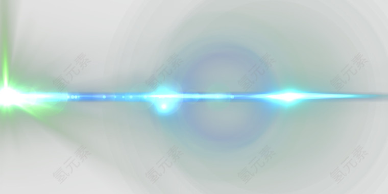 蓝绿色线性光点效果