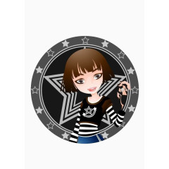 帅气干练的短发女生