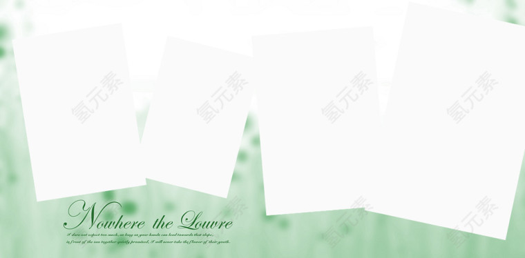 浅色照片相册底板元素