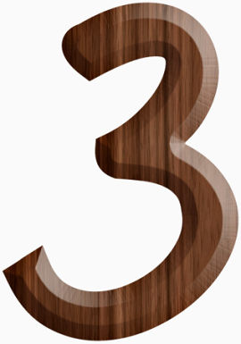 创意数字立体字