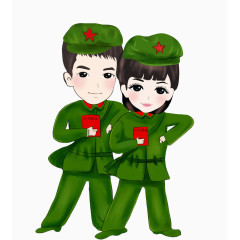 军装情侣