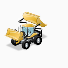 玩具汽车 挖土机