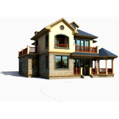 高贵大气别墅素材