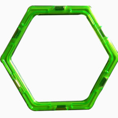 个性六边形立体图形