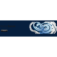 科技风格标题框矢量图