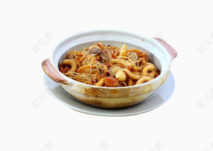菌皇酱虾粉丝煲