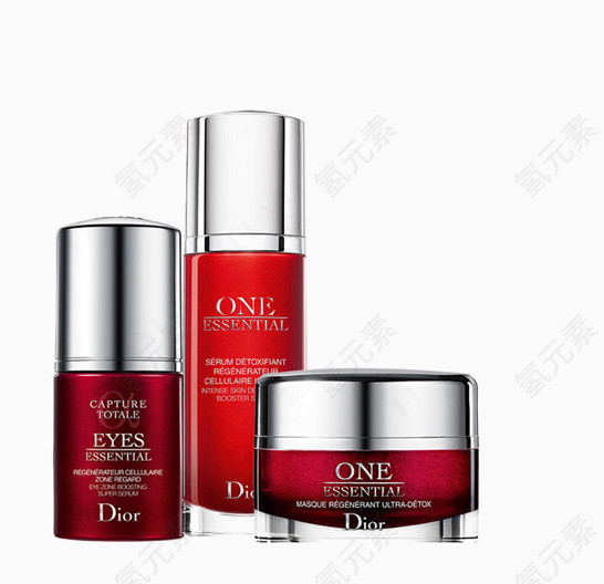 Dior one 活肤驻颜密集修护系列 红色1号排毒套装