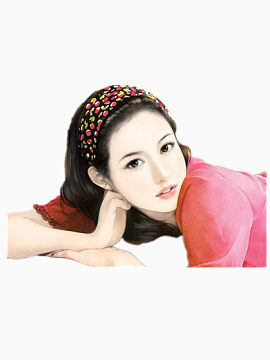 如花似月的美女