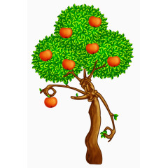 绿色小树覆盖你的家园