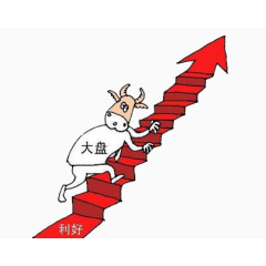 股市情况大好向上攀升