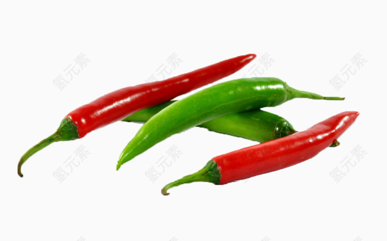 红辣椒和绿辣椒