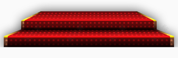 新年节日红毯喜庆装饰透明素材