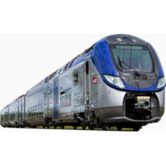 平行的火车素材