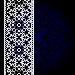 邀请函花纹设计