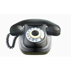 老式拨号电话机