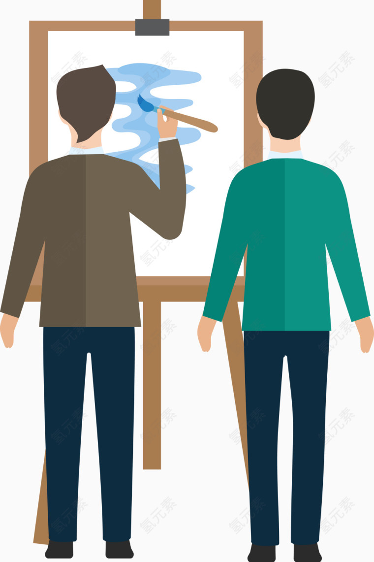 卡通人物矢量素材