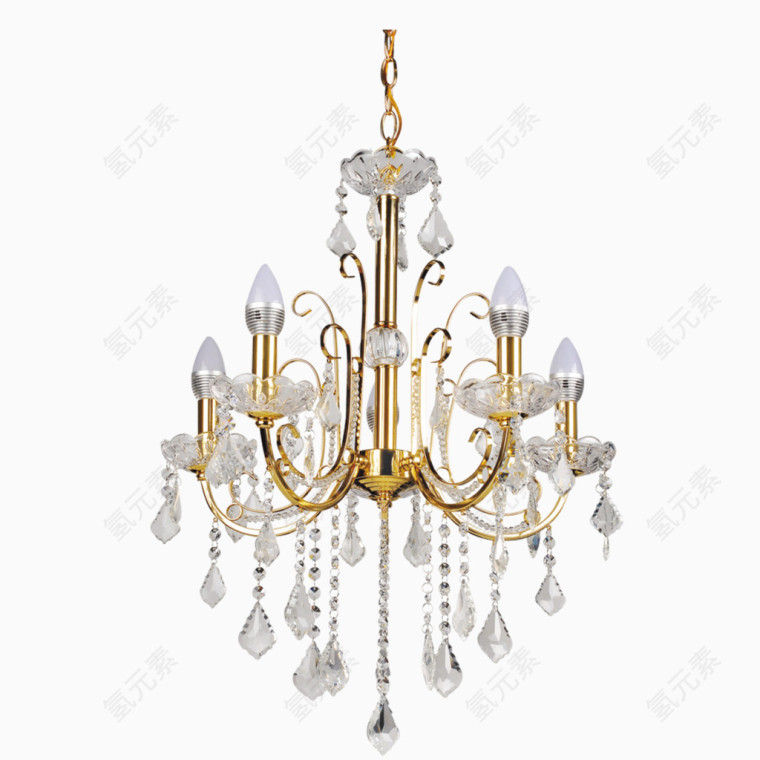 高档吊灯背景图片