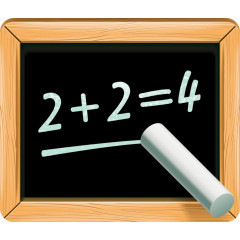 黑板png矢量素材