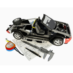 汽车修理工程图素材免抠