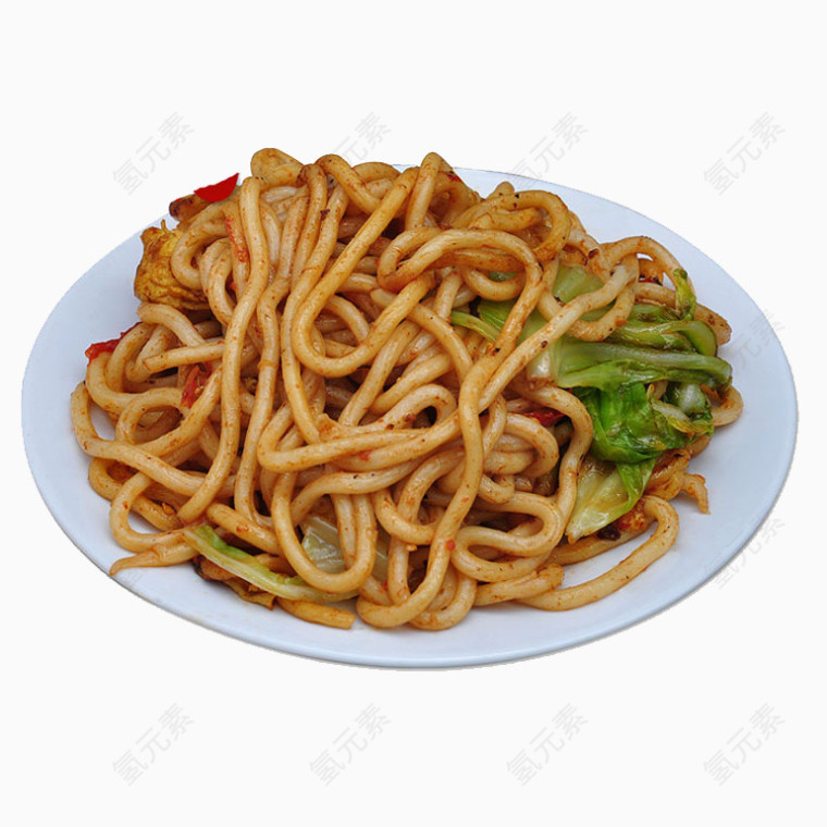 炒乌冬面