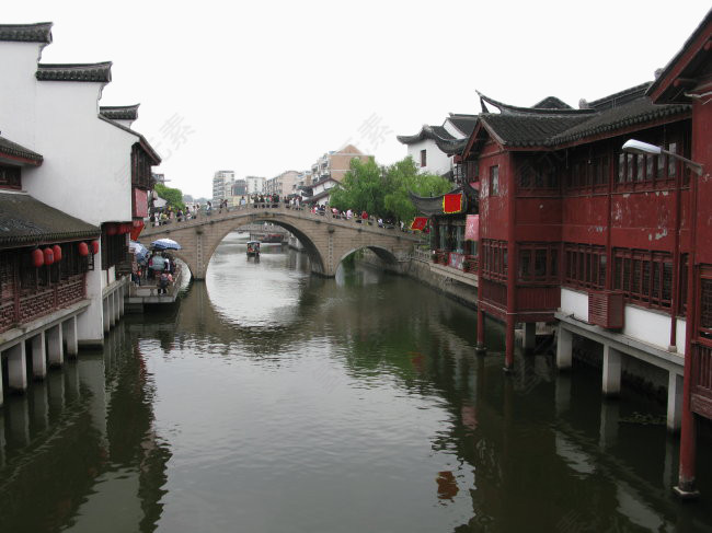 七宝古镇图