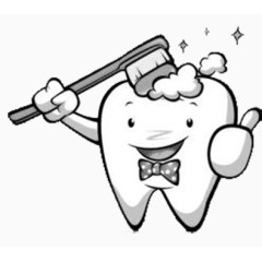 创意牙齿设计素材免抠素材