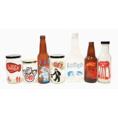 瓶子免抠素材图片