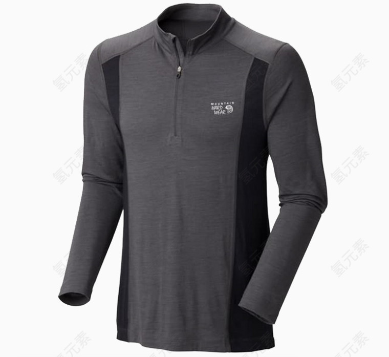 MOUNTAIN HARDWEAR 山浩 男款半拉链长袖T恤-Integral Pro LS Zip T OM5502-