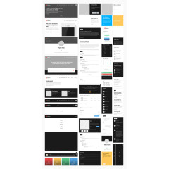 商务网站全应用UI套件