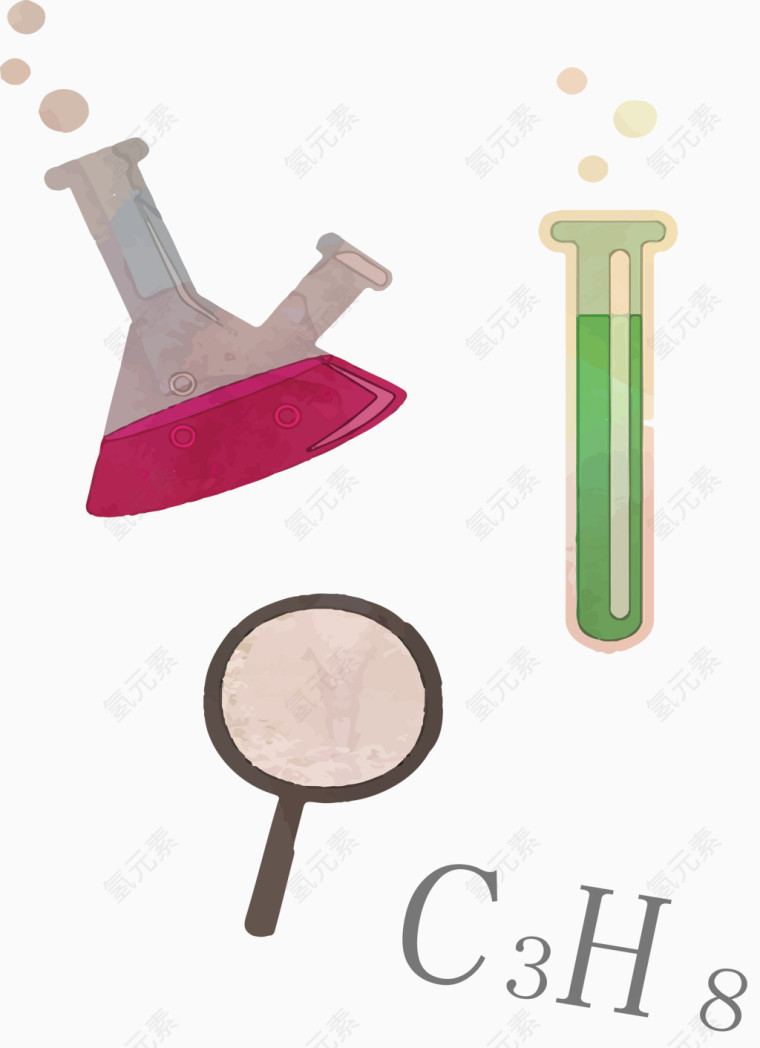 化学实验素材