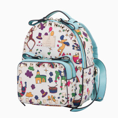 时尚休闲铆钉双肩背包