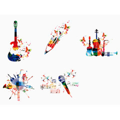 乐器插画