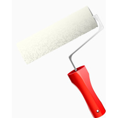 矢量手绘油漆刷