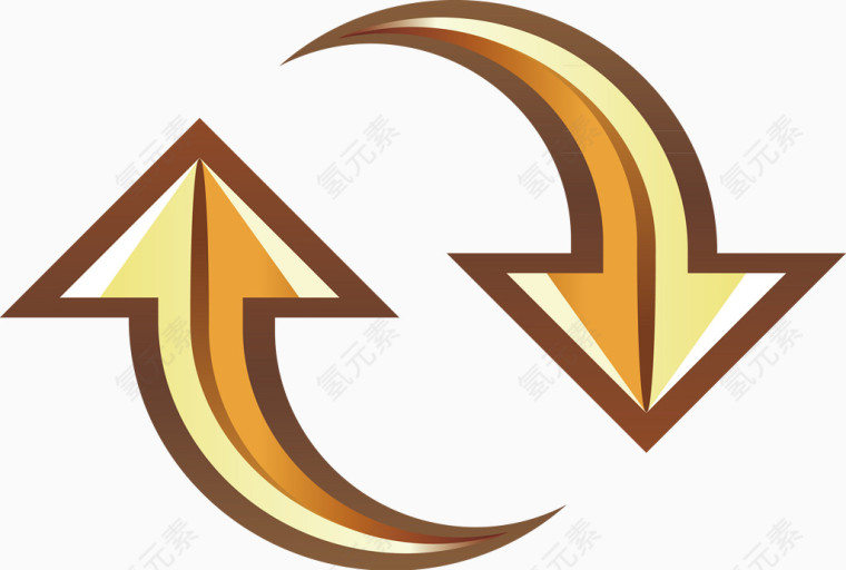 金色图标 金融符号