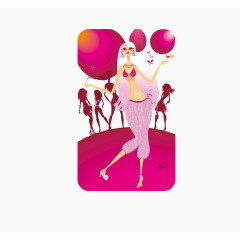 矢量歌舞厅素材图片