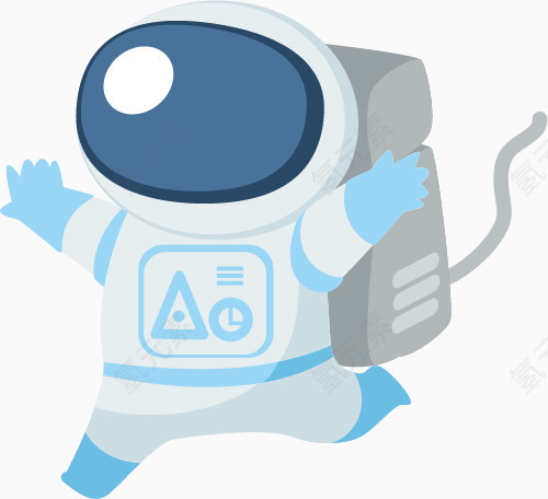 卡通宇航员素材