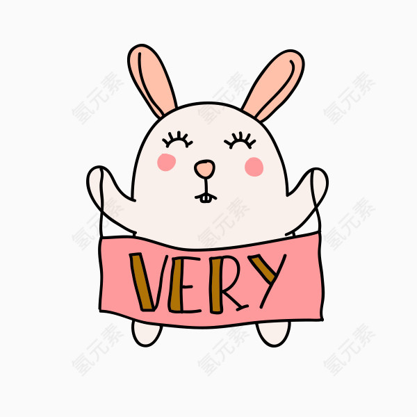 卡通小兔子