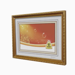 实木质相框奖框