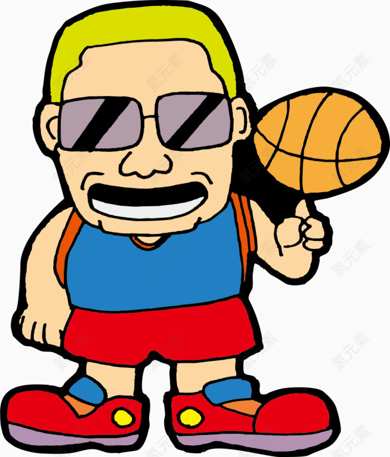 旋转的篮球素材图片