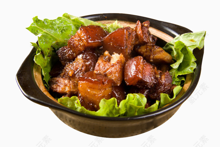 美食红烧肉摄影
