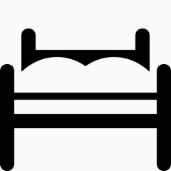 床卧室双床酒店室内特大号床大号床架构&amp；室内