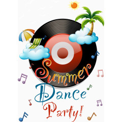 矢量舞会音乐会