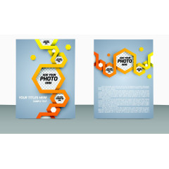 个性六边形书籍封面设计